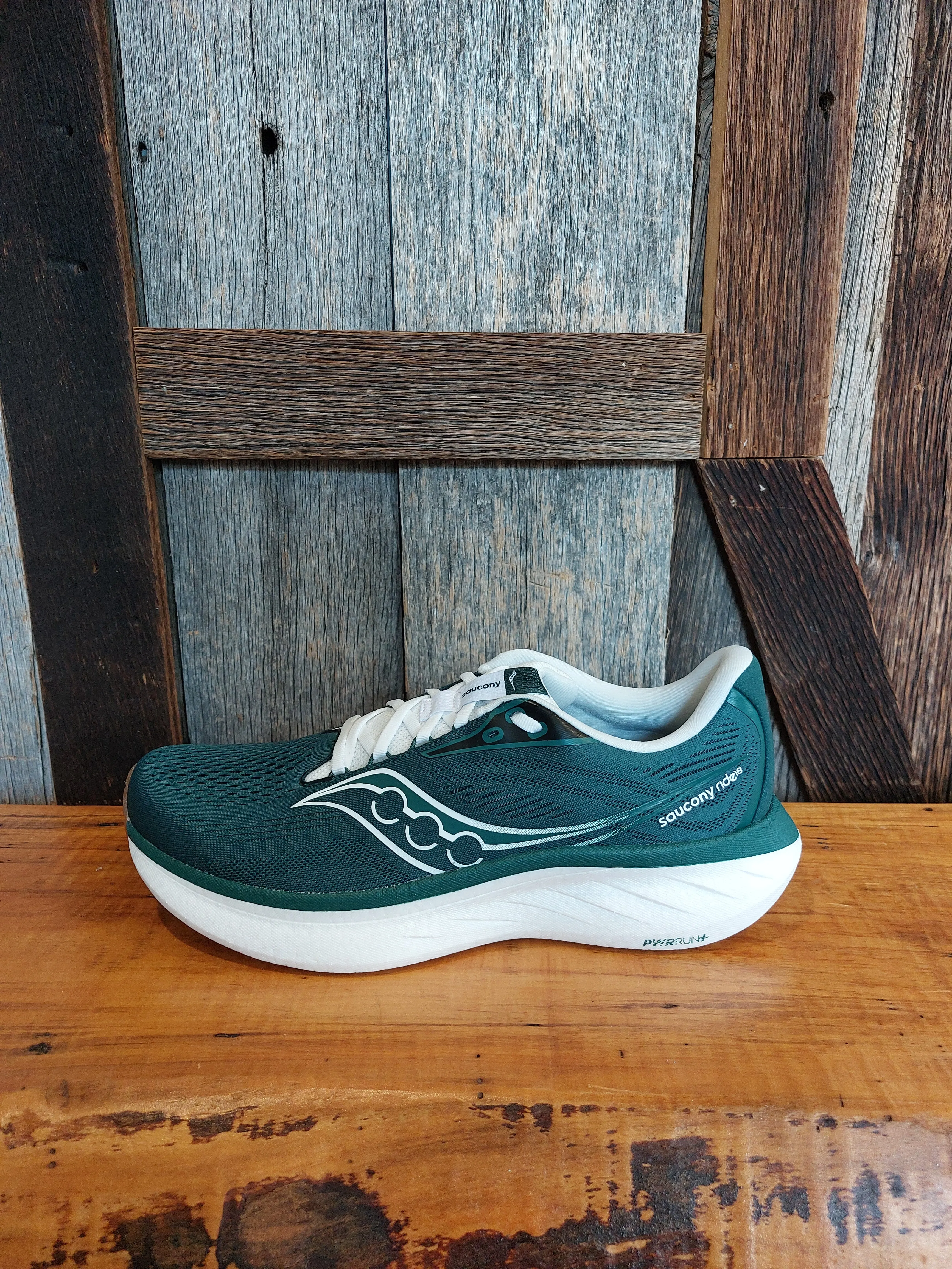 M Saucony Ride 18 Breathable Knit Construction warm weather running shoes