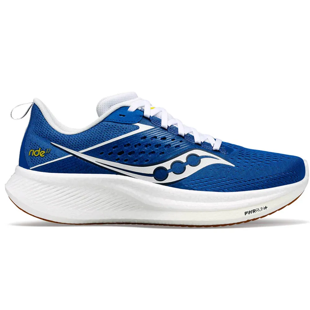 Men's Saucony Ride 17 theme - run running shoes running with music