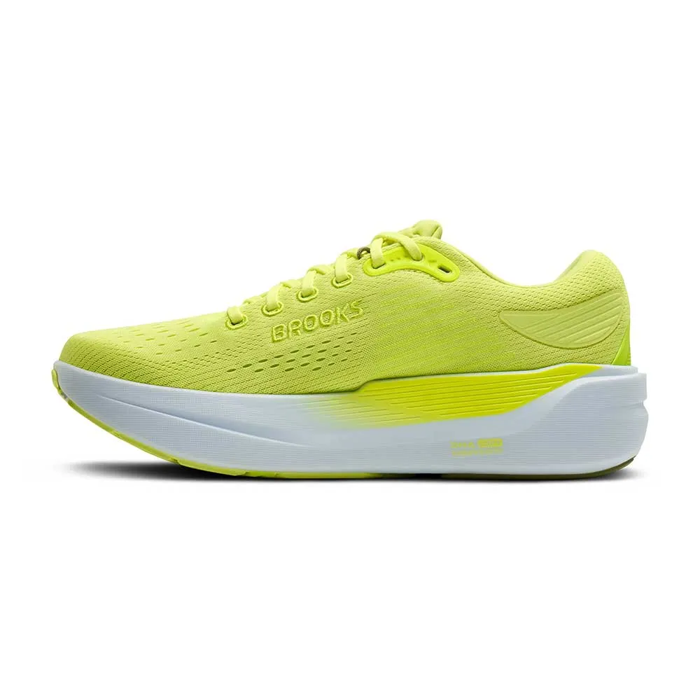 Men's Ghost Max 3 Running Shoe - Sunny Lime/Acid Lime/Tea - Regular (D) running - performance