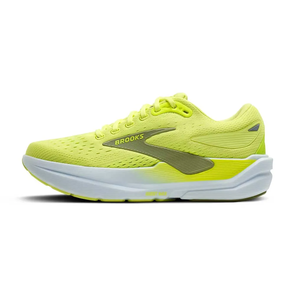 Men's Ghost Max 3 Running Shoe - Sunny Lime/Acid Lime/Tea - Regular (D) modular shoes