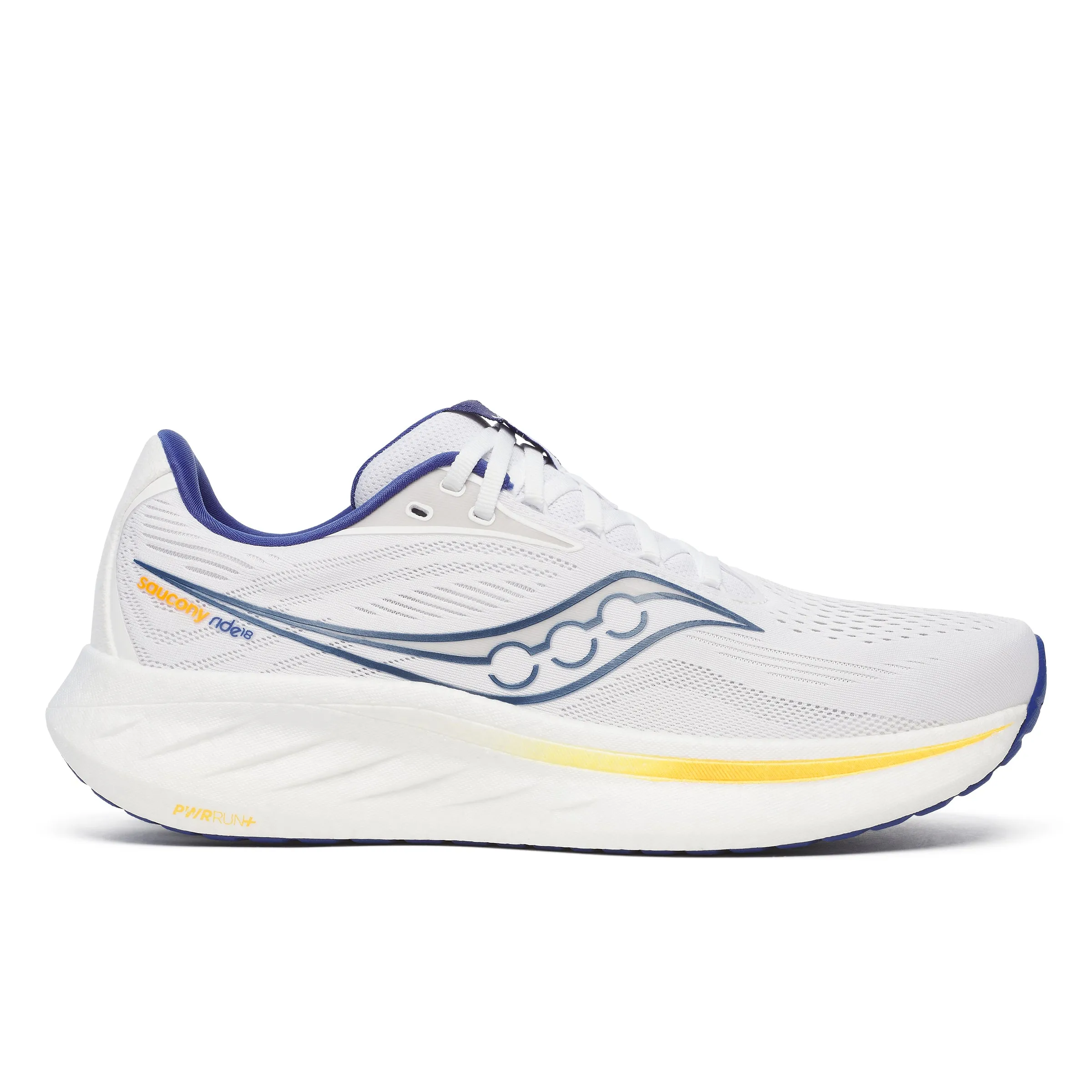 Men??s Ride 18 (164 - White/Azurite) mystery - themed running option