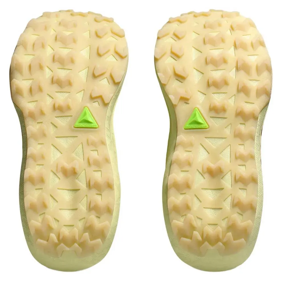 Men's Trabuco Max 4 Trail Running Shoes Wheat Yellow / Dark Red Planet Reflective Safety Panels Airflow channels