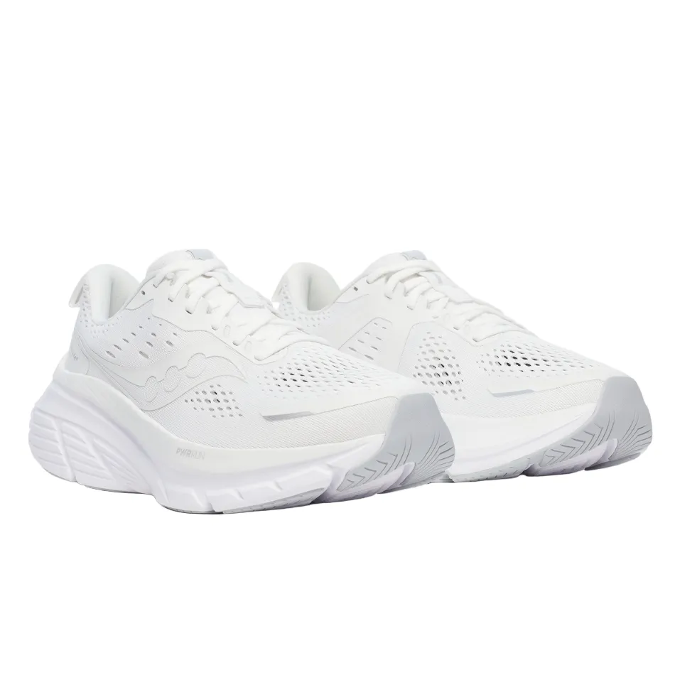 Female - runner Saucony Men's Guide 18 Running Shoes in Ivory - Online Exclusive