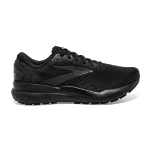diabetic running shoes Flexible Motion Zones Men's Ghost 16 Running Shoe - Black/Black/Ebony - Wide (2E)