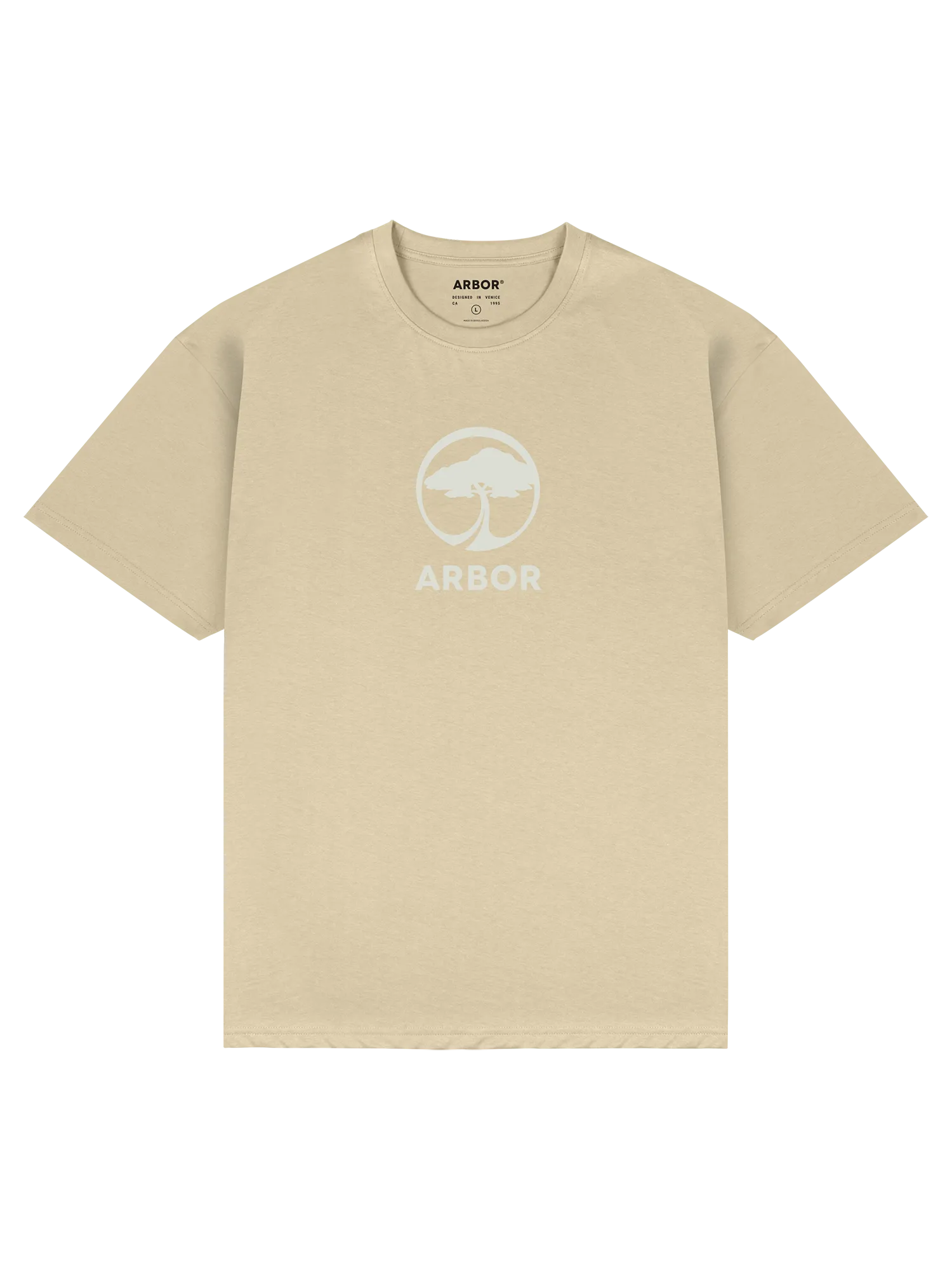 Travel convenience Landmark T-Shirt - Sand