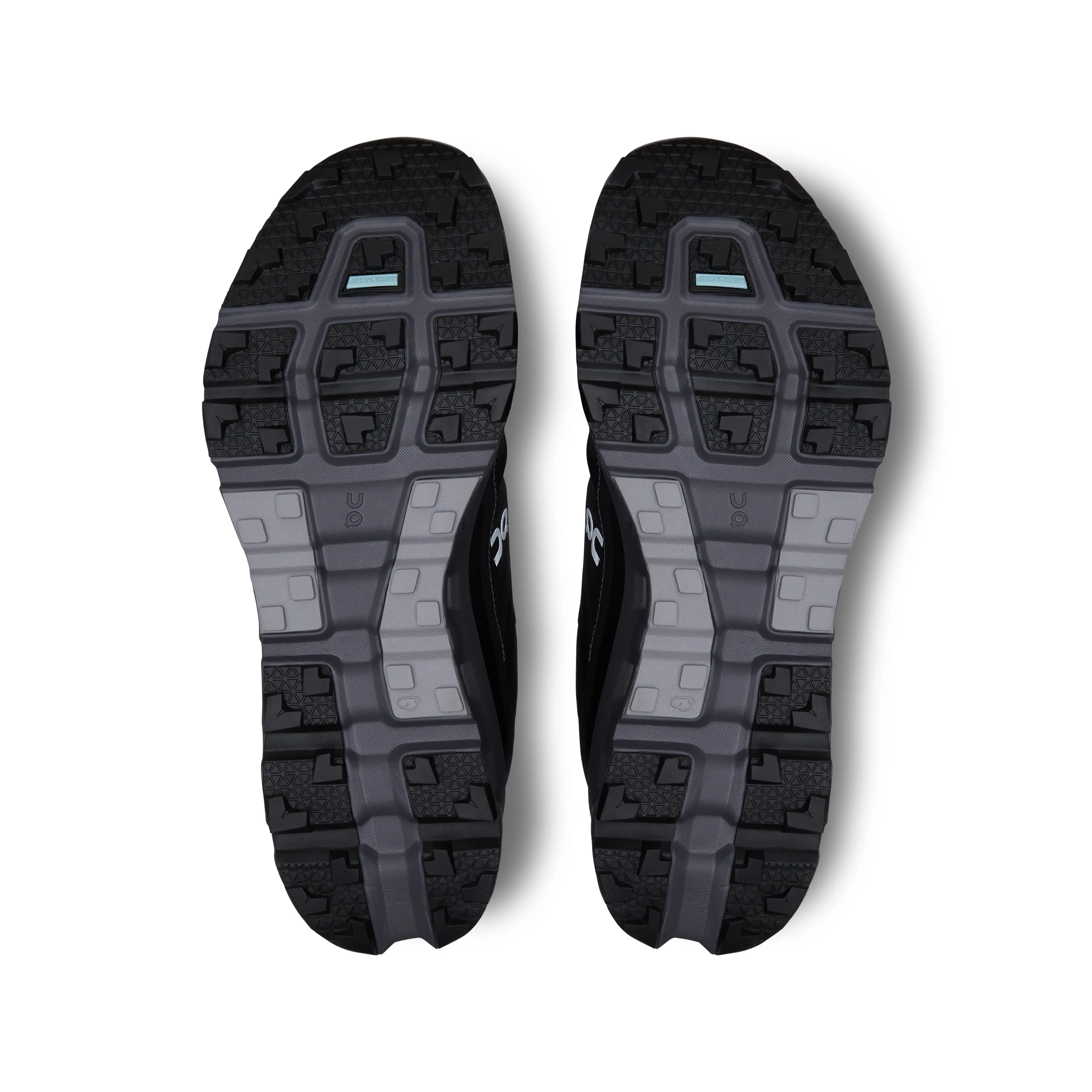 Impact Dispersion Layer marathon prep shoes On Men's Cloudvista 2 Waterproof Trail Running Shoes Black / Eclipse