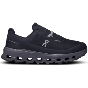 Laser Cut Ventilation Quick Dry Fabric On Men's Cloudvista 2 Waterproof Trail Running Shoes Black / Eclipse