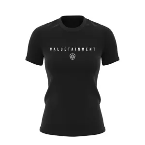 Tight fit sexiness Women's Valuetainment Premium Black Short Sleeve T-Shirt