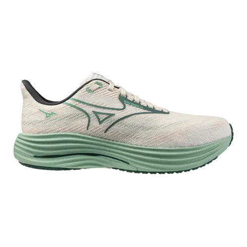 Men's Wave Rider 29 (004G - White/Bistro Green) Rolling Motion Tech Multi Directional Tread