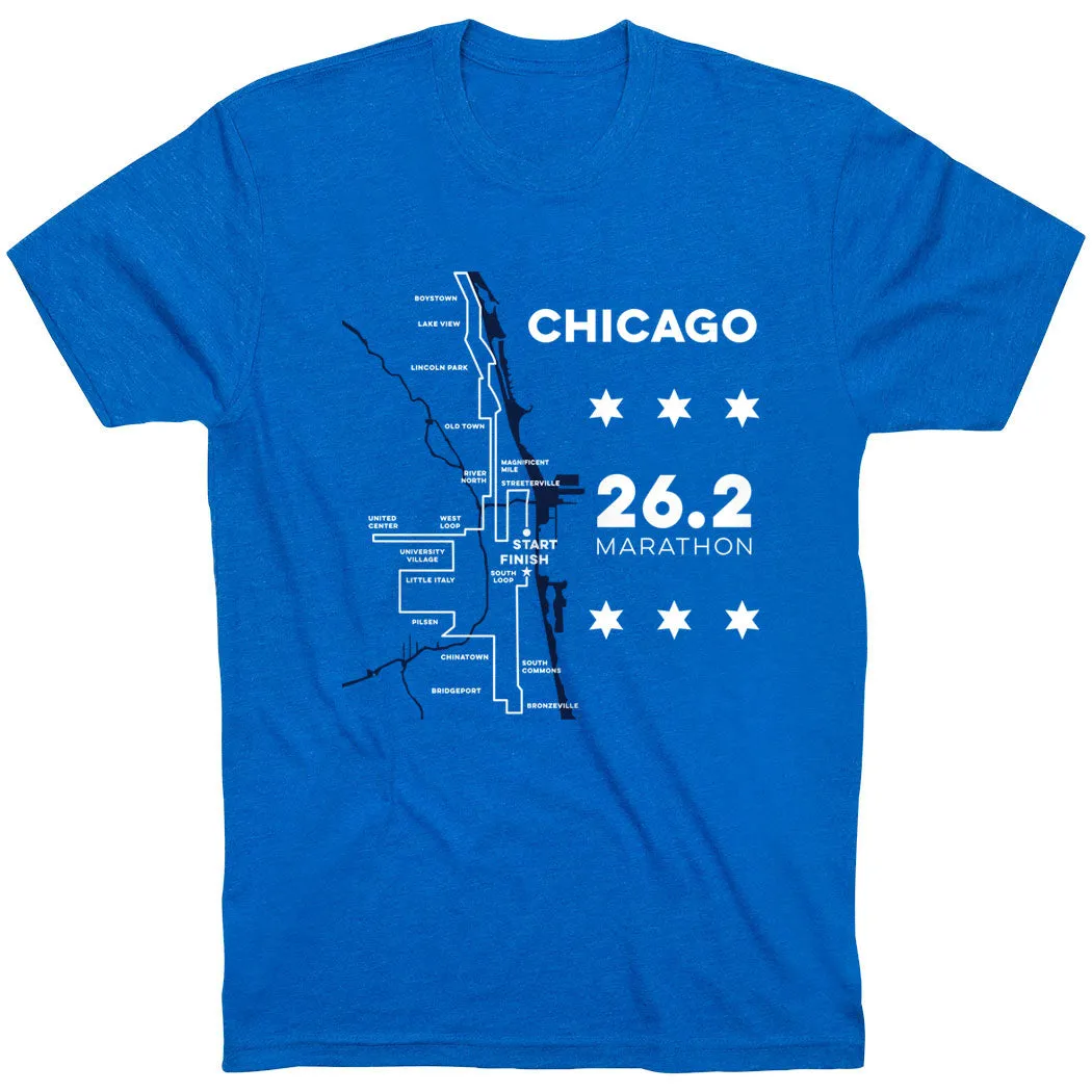 Weekend Ready Running Short Sleeve T-Shirt - Chicago Route
