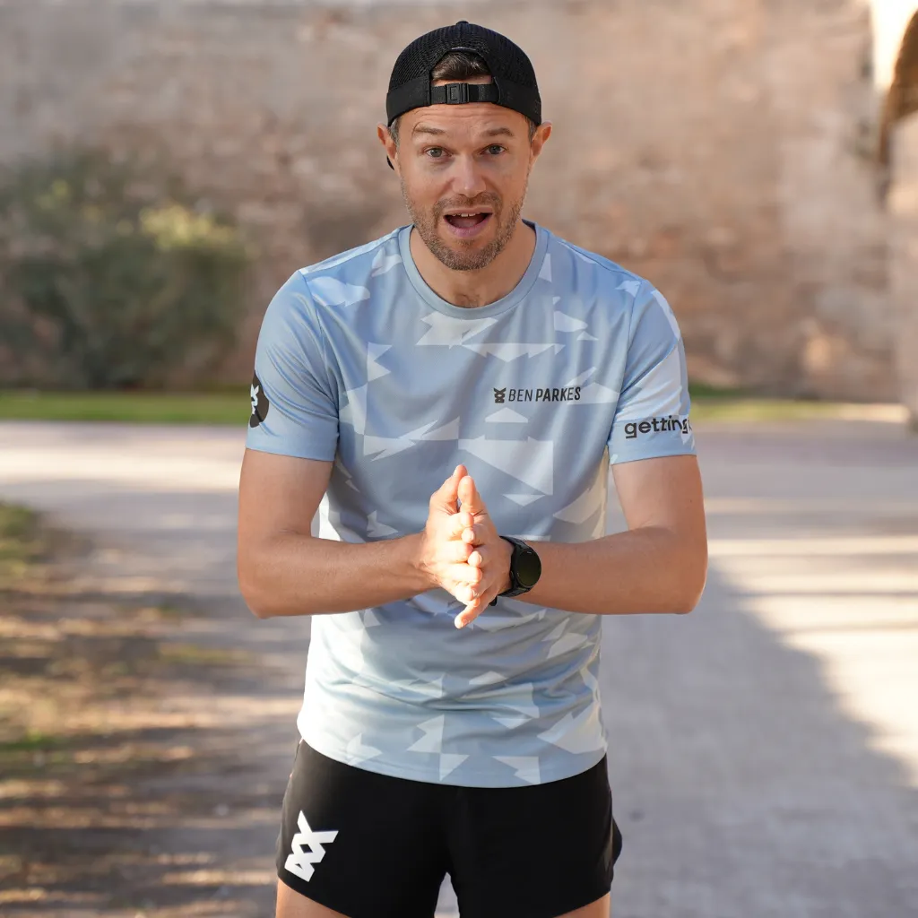 Getting It Done Running Tee Flexible Ribbed Neckline EasyCareFinish