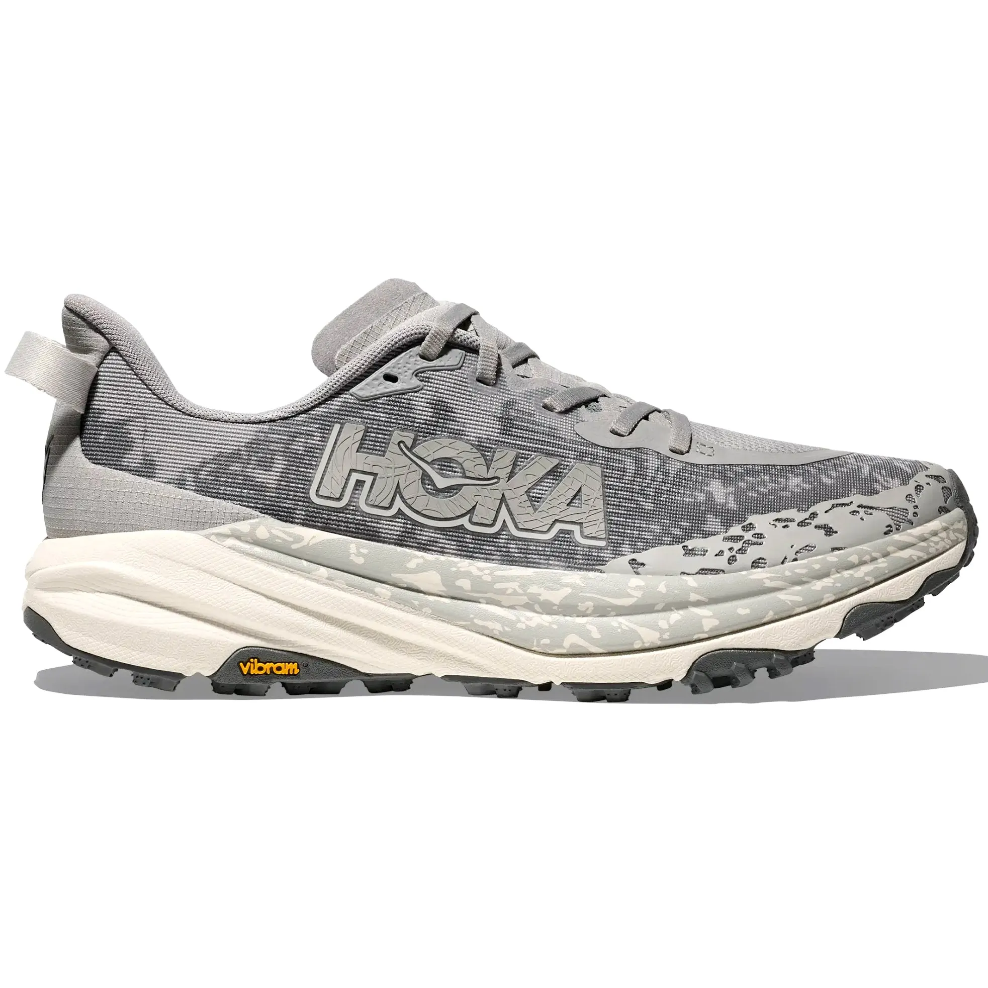 Men's Speedgoat 6 Trail Running Shoes Stellar Grey / Alabaster Dynamic Fit impact absorb shoes
