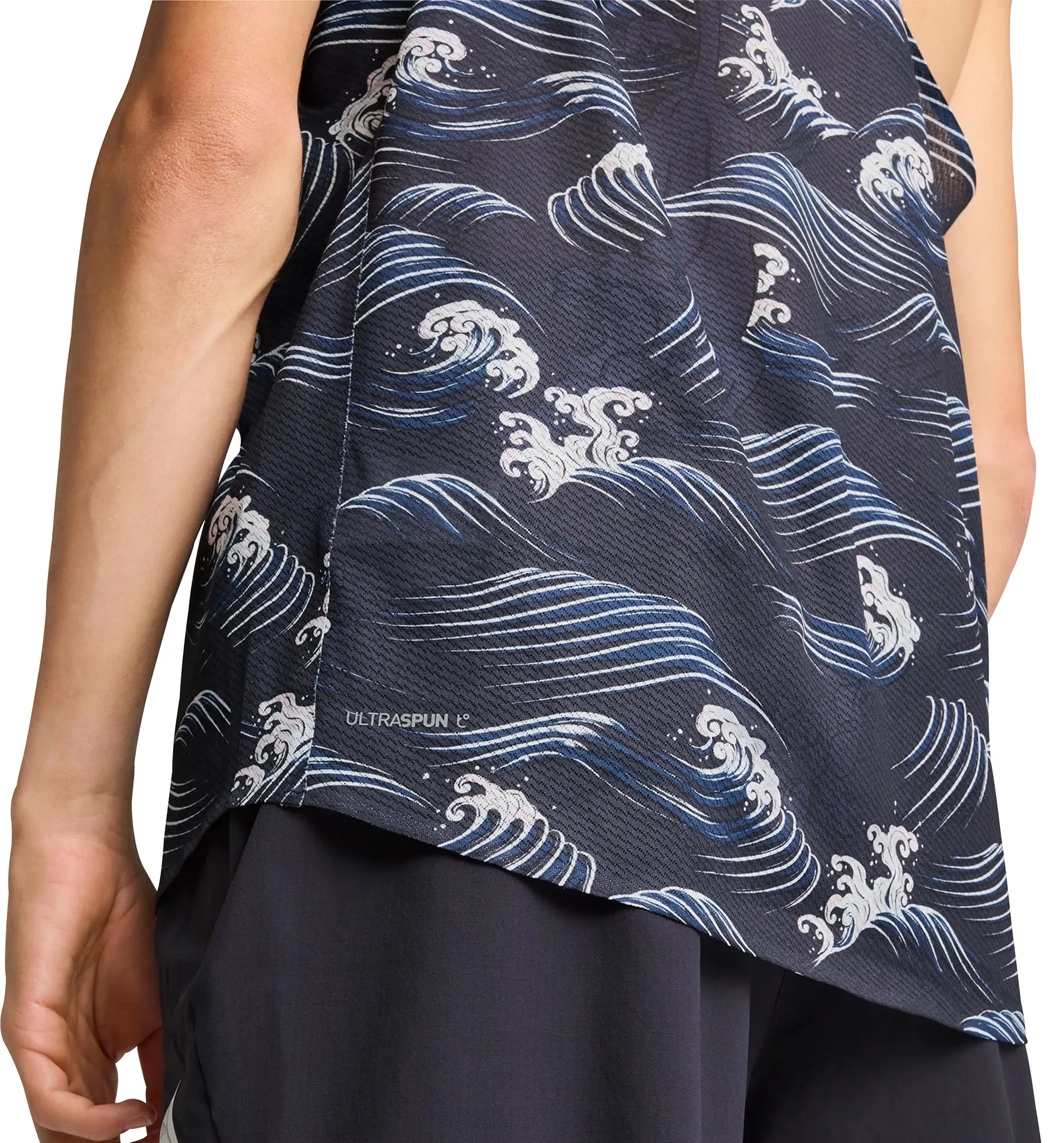 Puma X SAYSKY Mens Running Vest - Blue underground Elastic Free