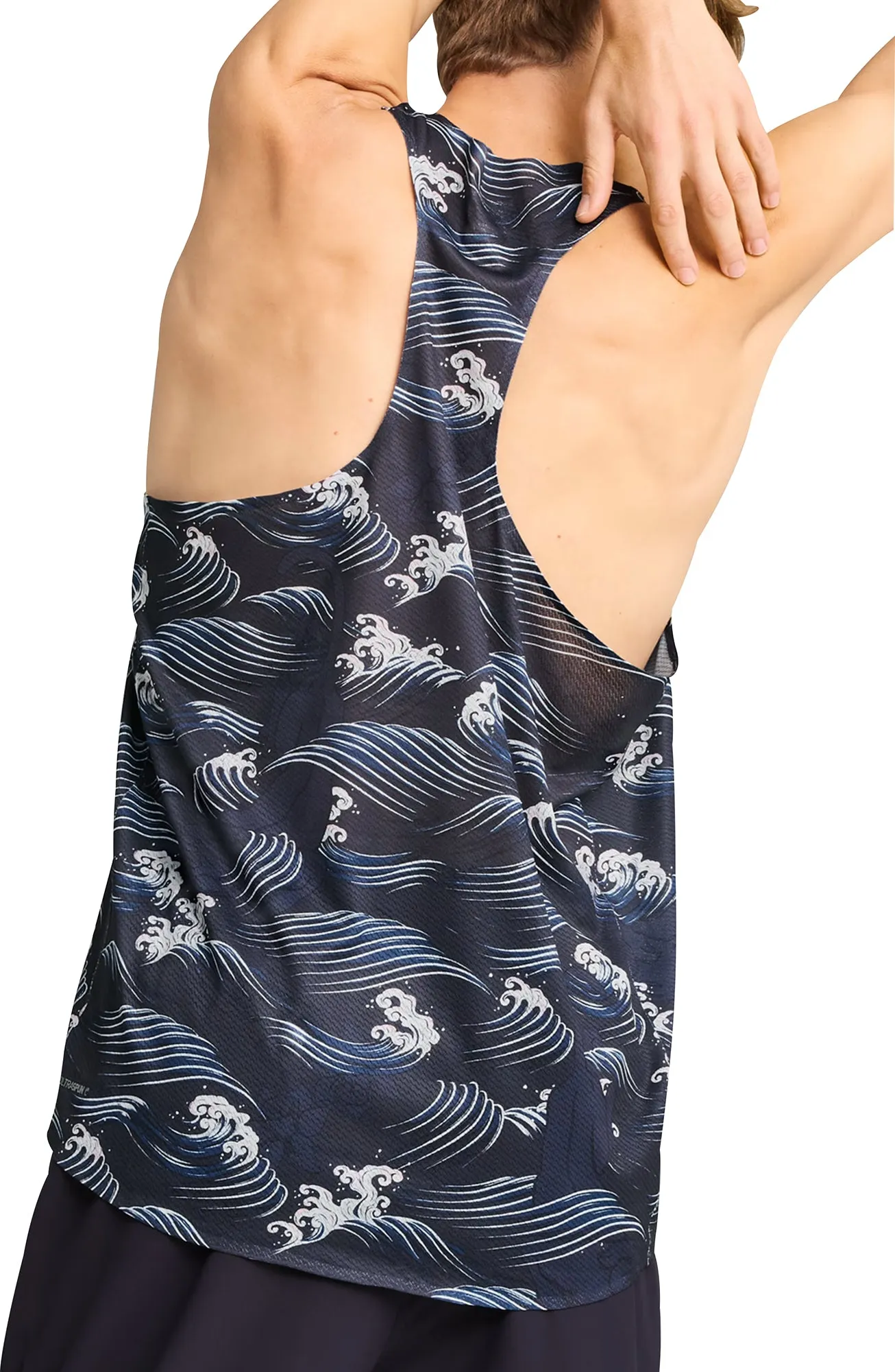 Puma X SAYSKY Mens Running Vest - Blue small scale projects noise - reduction test passed