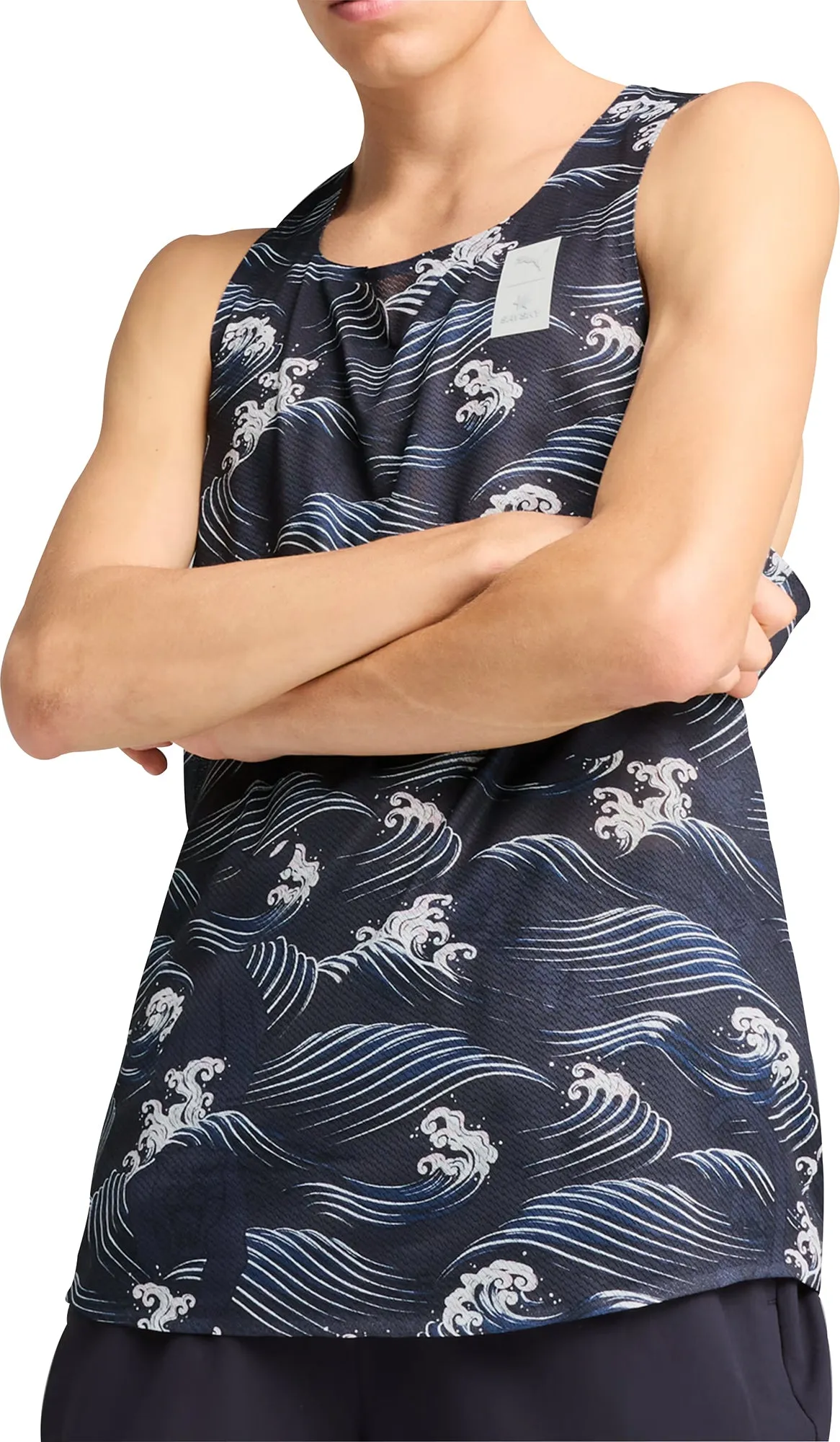 Multipurpose Design Puma X SAYSKY Mens Running Vest - Blue