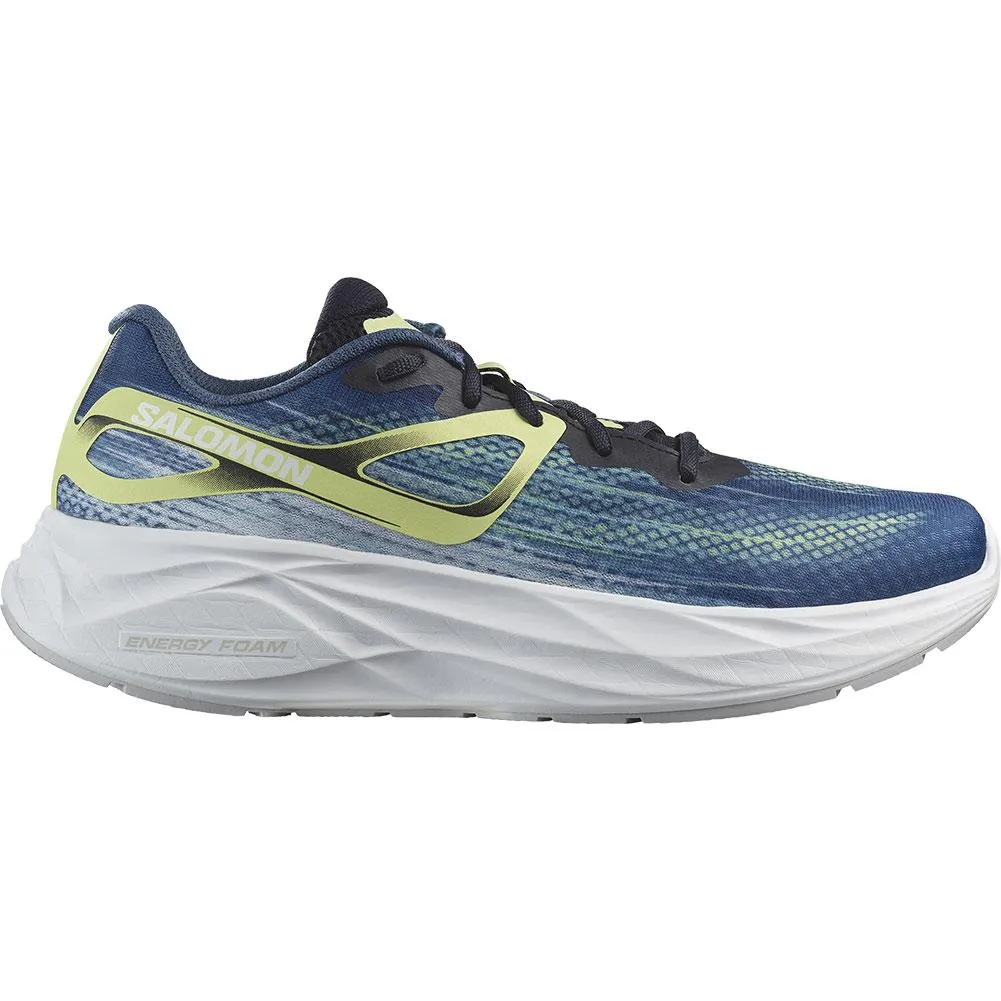 Men??s Aero Glide (Blue Ashes/Dark Sapphire/Sunny Lime) Summer - running