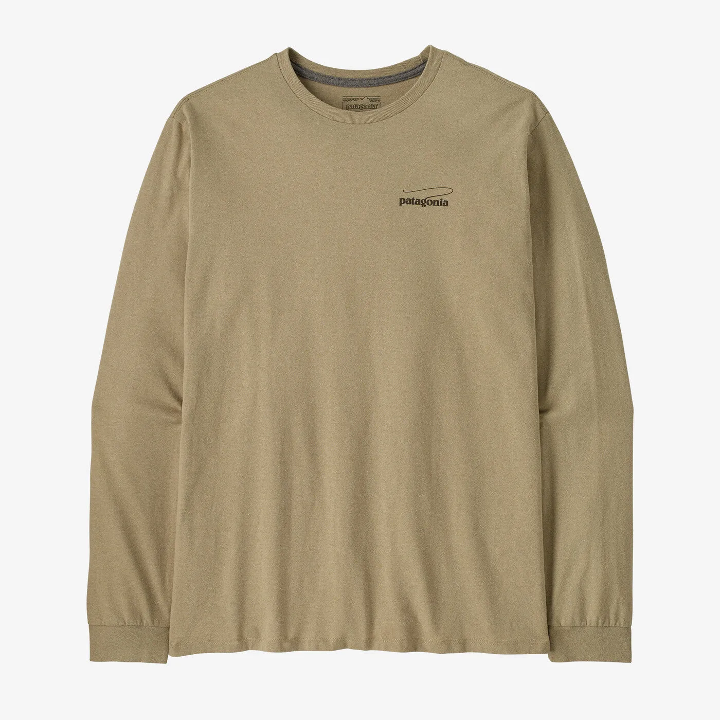 Men's Long-Sleeved Casting Logo Responsibili-Tee? Laid-Back Outfit SmoothEdging