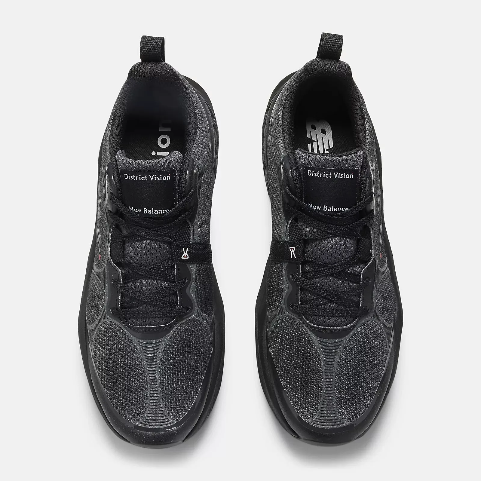 safety trail running shoes District Vision x New Balance Fresh Foam X Hierro v8 Trail Running Shoes Magnet / Black Beauty