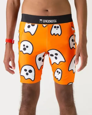 Durable Stitch Home Lounge Sport Flex Men's Ghosts 8" Half Tights