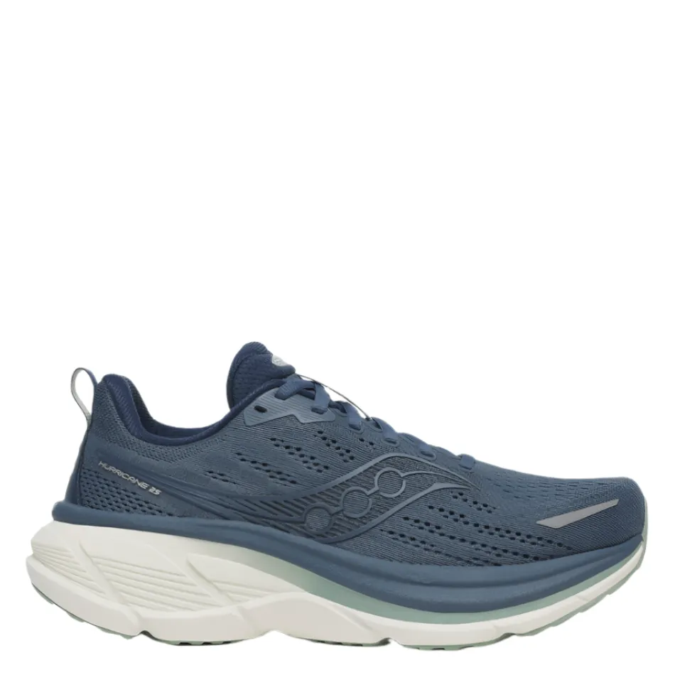 Running Performance Saucony Men's Hurricane 25 Running Shoes in Dusk/Iceberg AW25