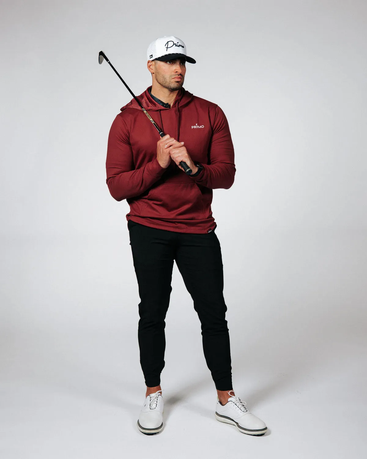 Maroon Ocean Spray Golf Hoodie Comfy Outerwear
