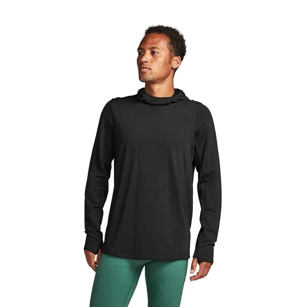 Comfortable Men's Rover Merino Hoodie - Midnight
