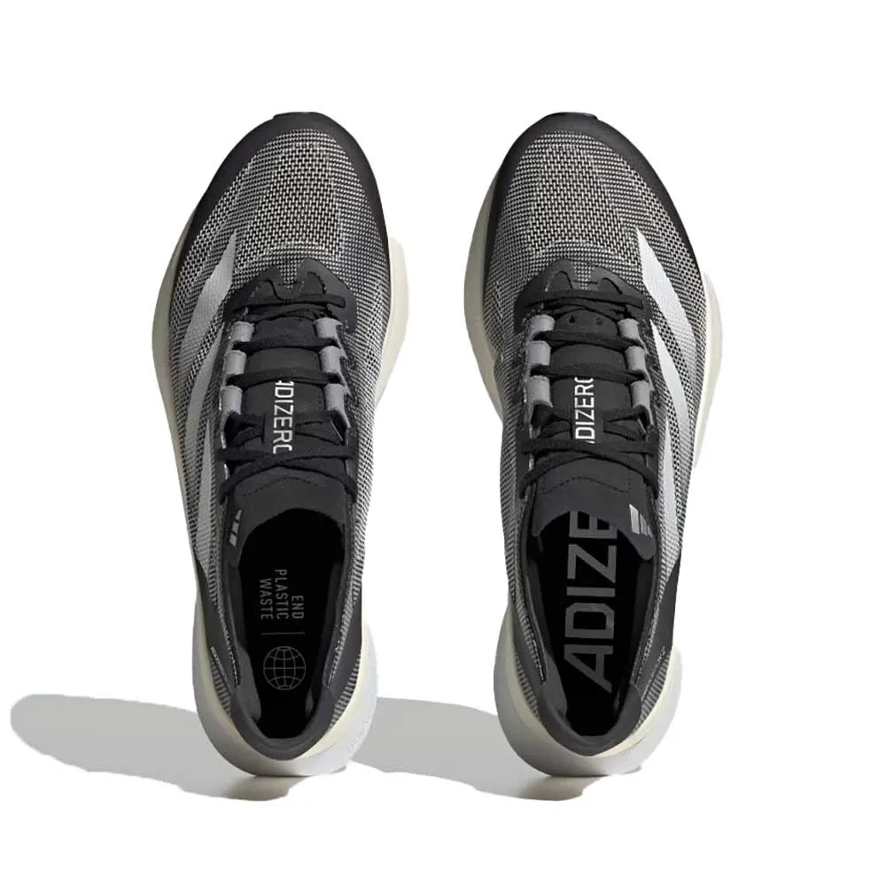 Men's Adizero Boston 12 Running Shoe - Core Black/FTWR White/Carbon - Regular (D) running in community runs shoes