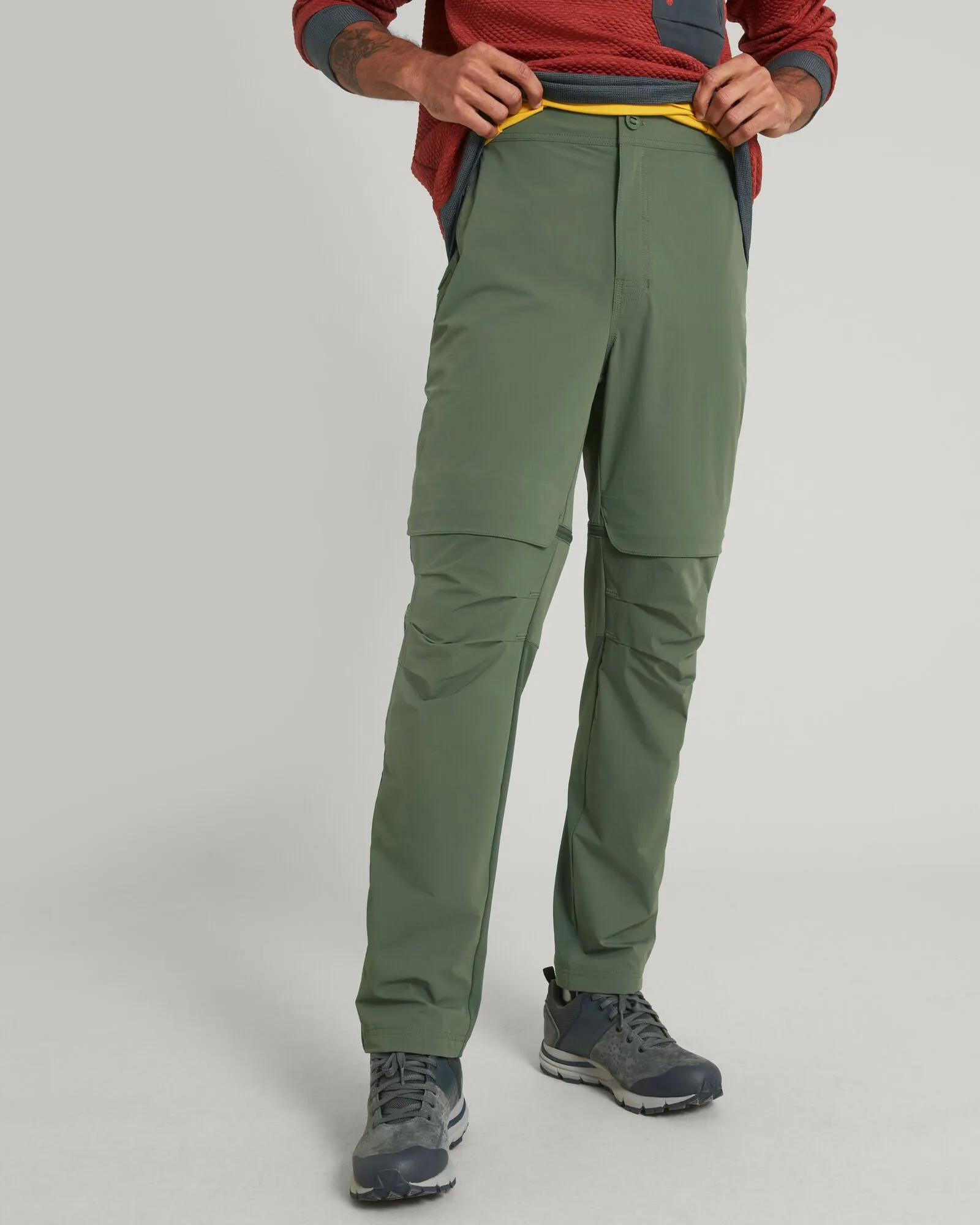 Dynamic Style Men's ULT-Hike Convertible Pants - Thyme