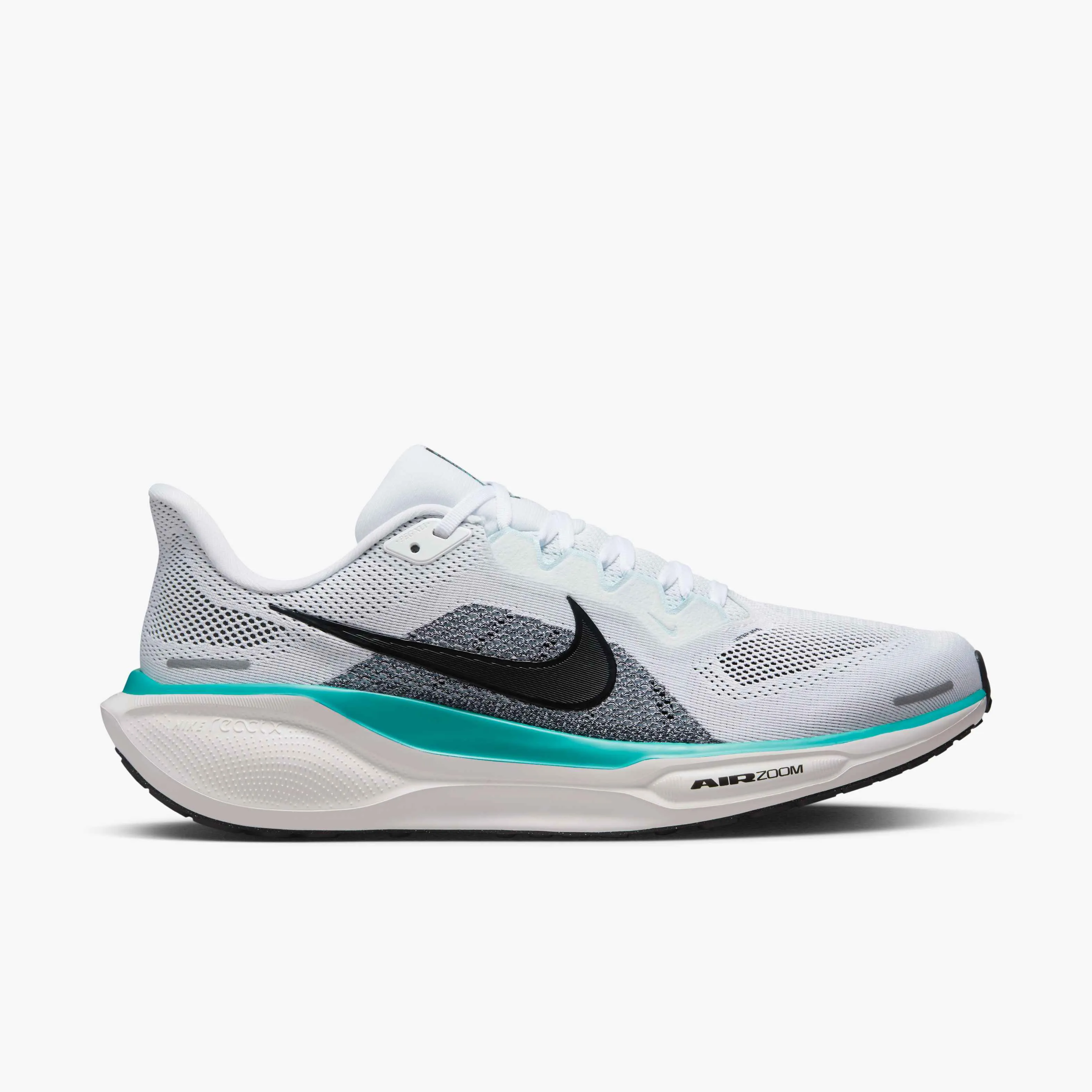 day running shoes Men's Pegasus 41 (103 - White/Black-Dusty Cactus-Glacier Blue)