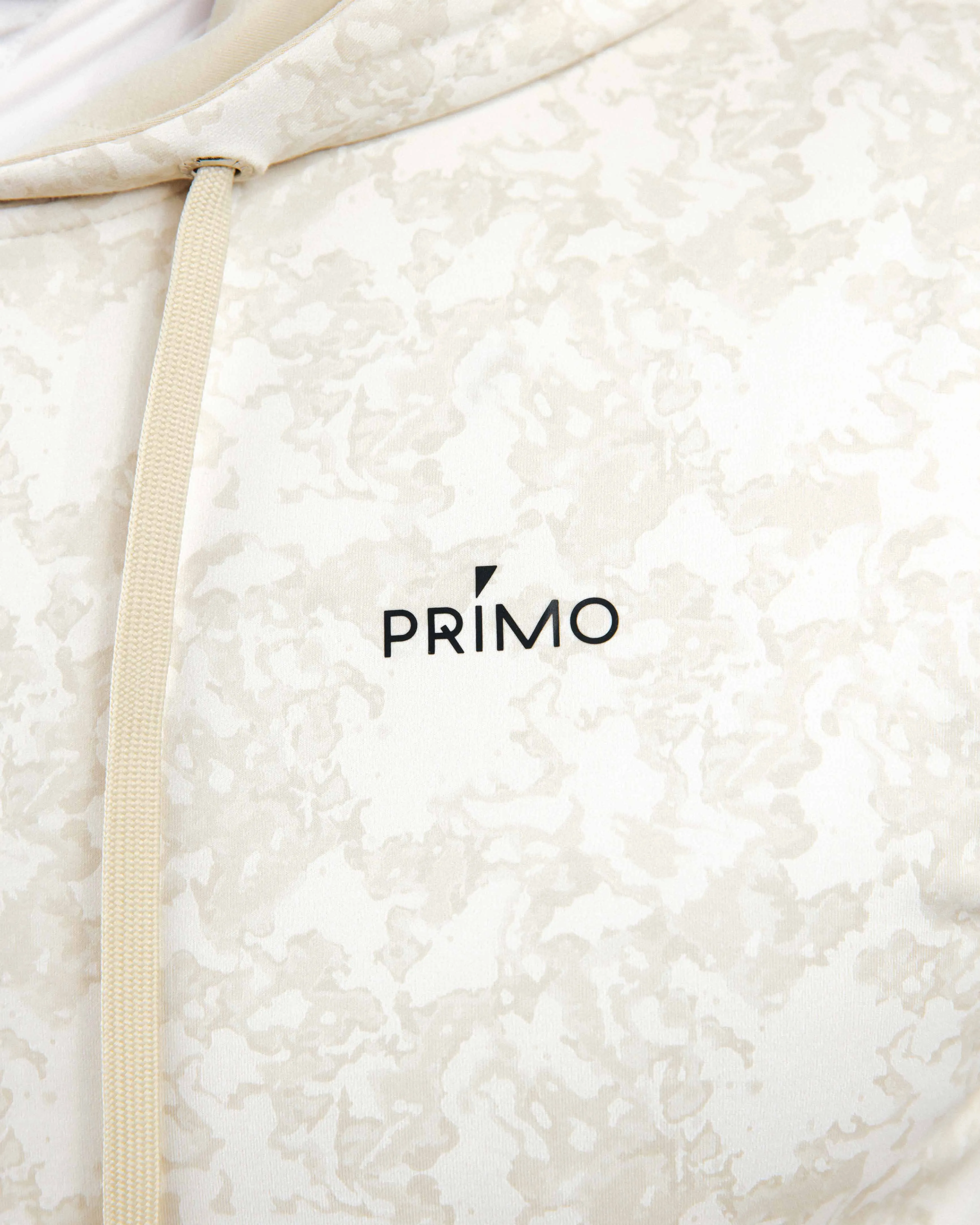 ring accents Kangaroo Pocket Gold Marble Golf Hoodie