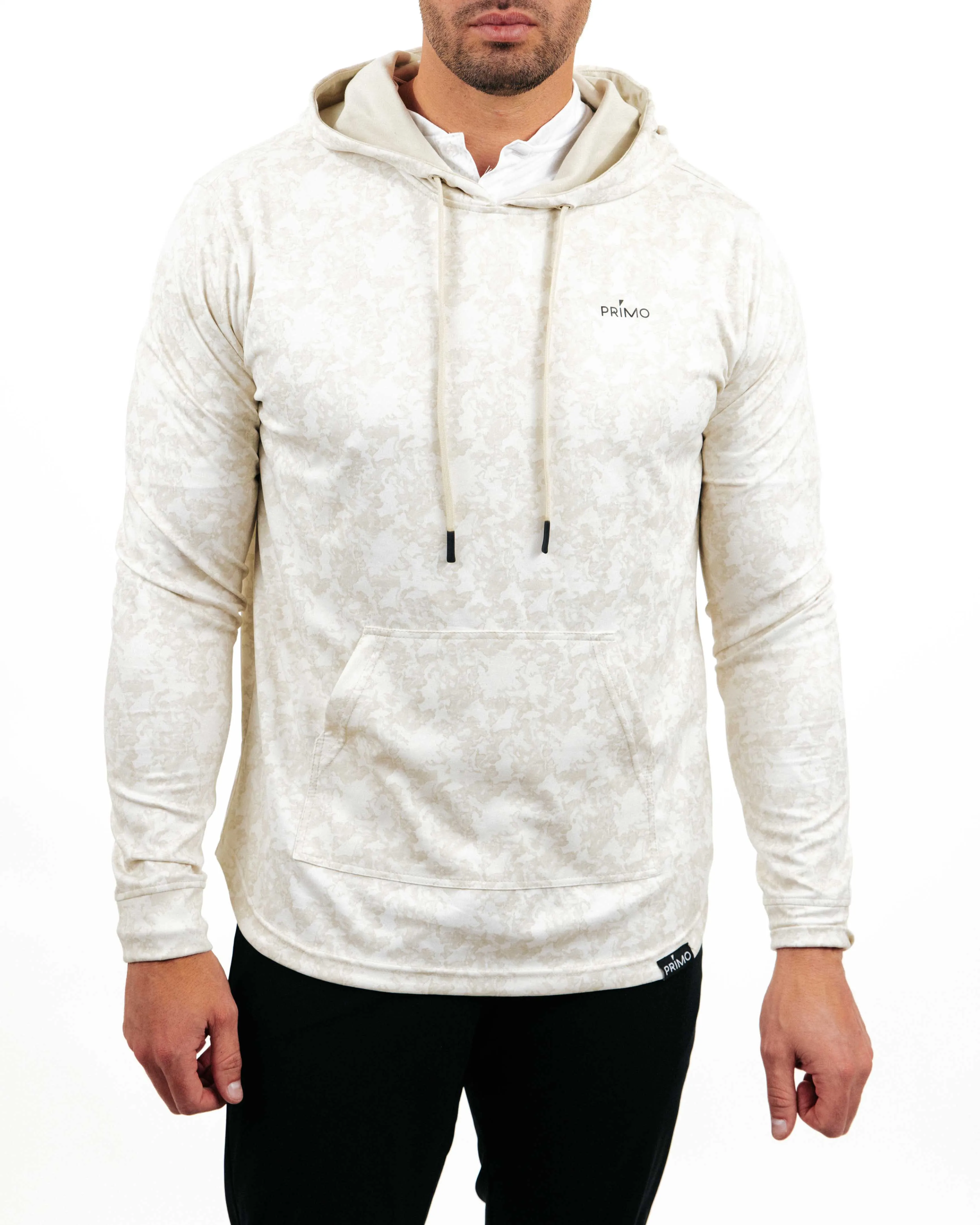 loop accents Budget Gold Marble Golf Hoodie