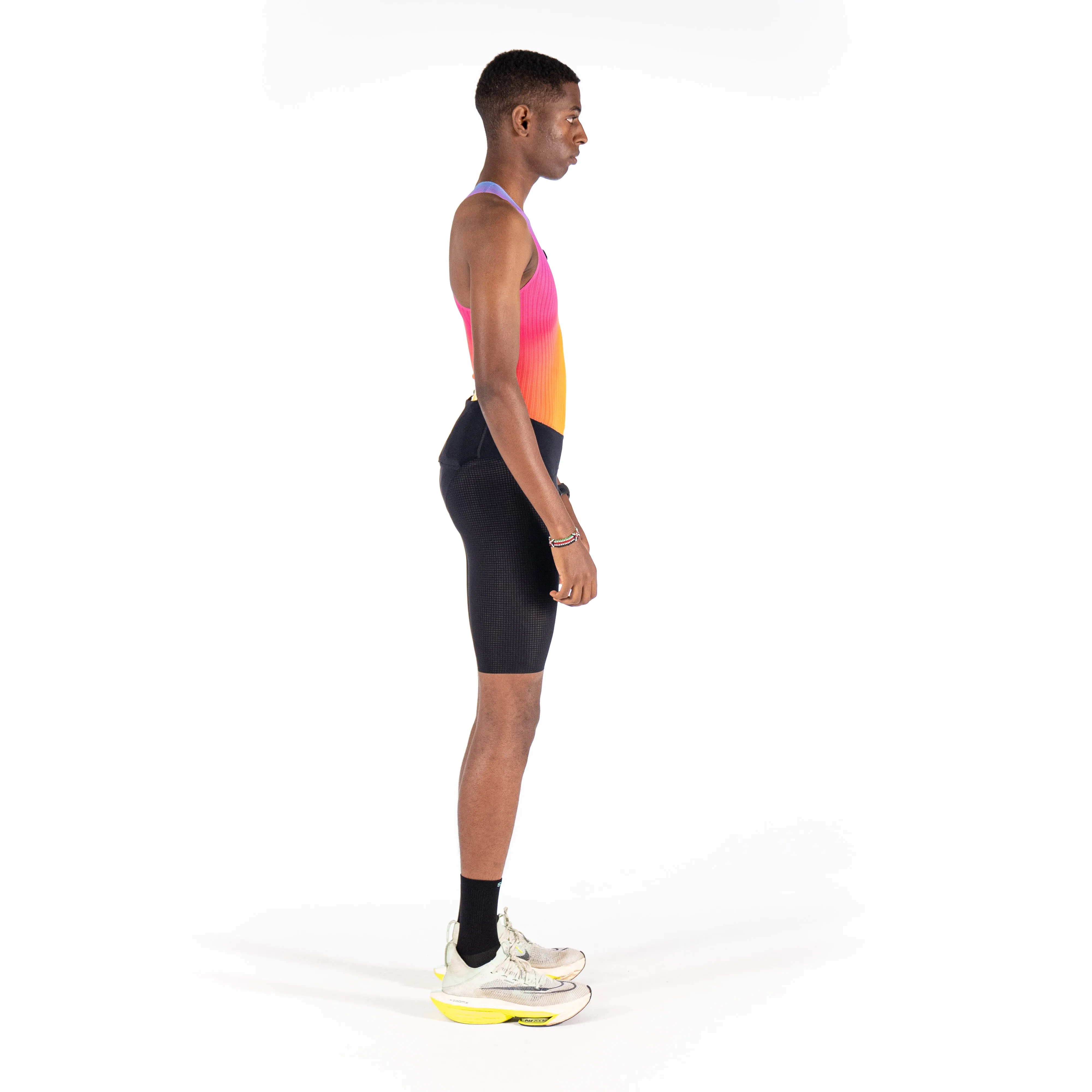 Machine - learning - enabled Soar Men's Marathon Speedsuit Black