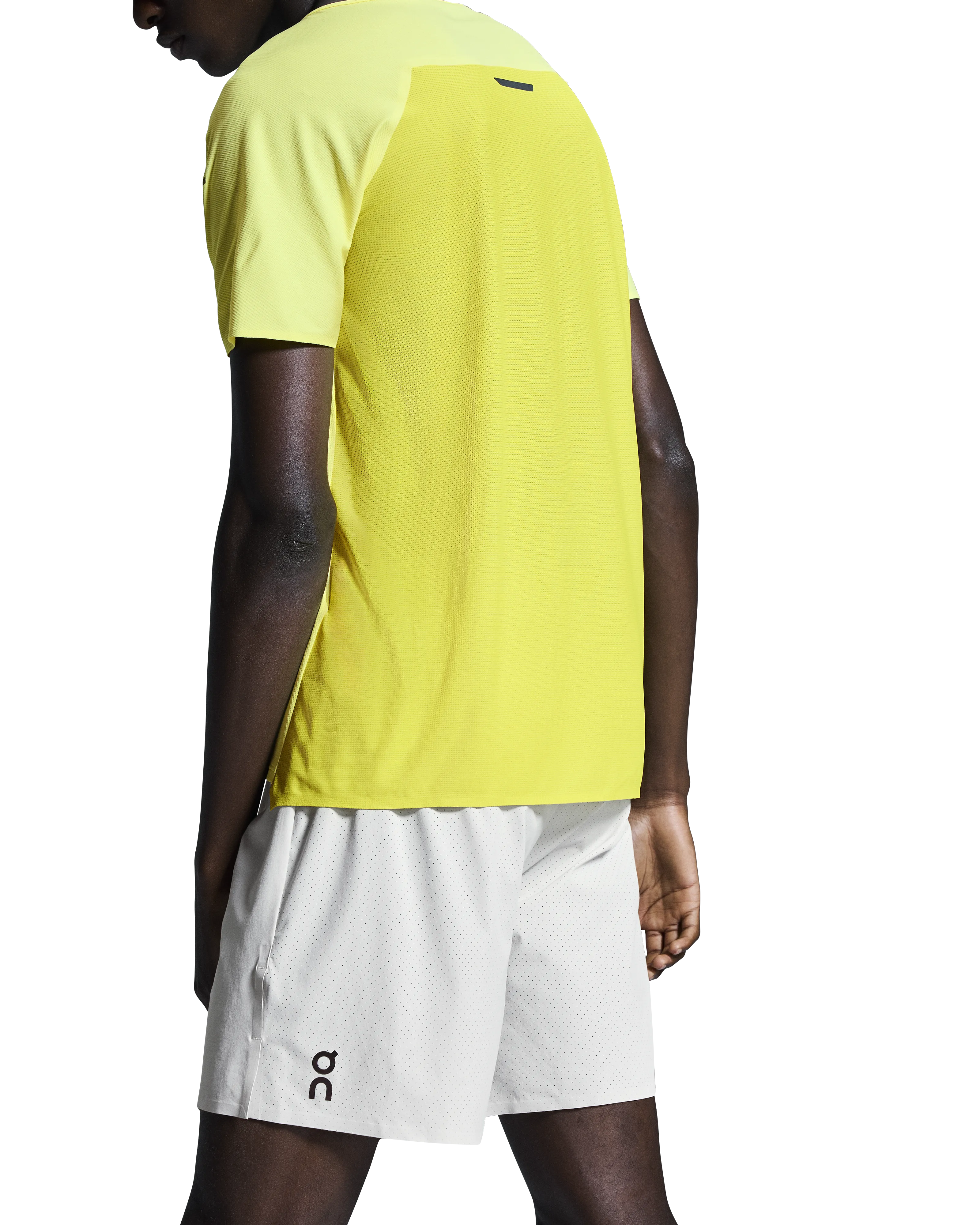 Men's Performance 7 Inch Shorts Silver RecycledPolyester Hypoallergenic fabric