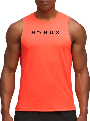 Puma X HYROX Cloudspun ThermoAdapt Mens Training Vest - Red slow - speed movement Flexible Shoulder Design