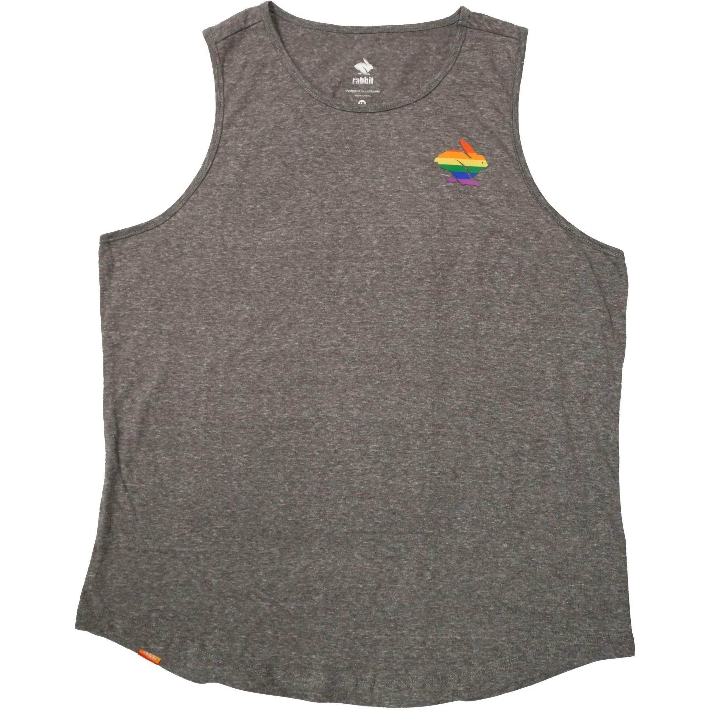 SheerLayeredPanels Eco Core Men's Rabbit D.C. Flag Pride Tank