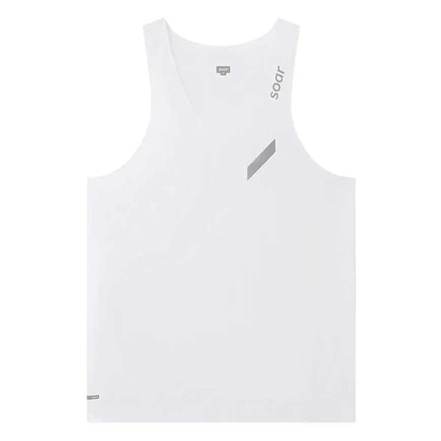 Soar Men's Race Vest White Collector - desired maintenance free