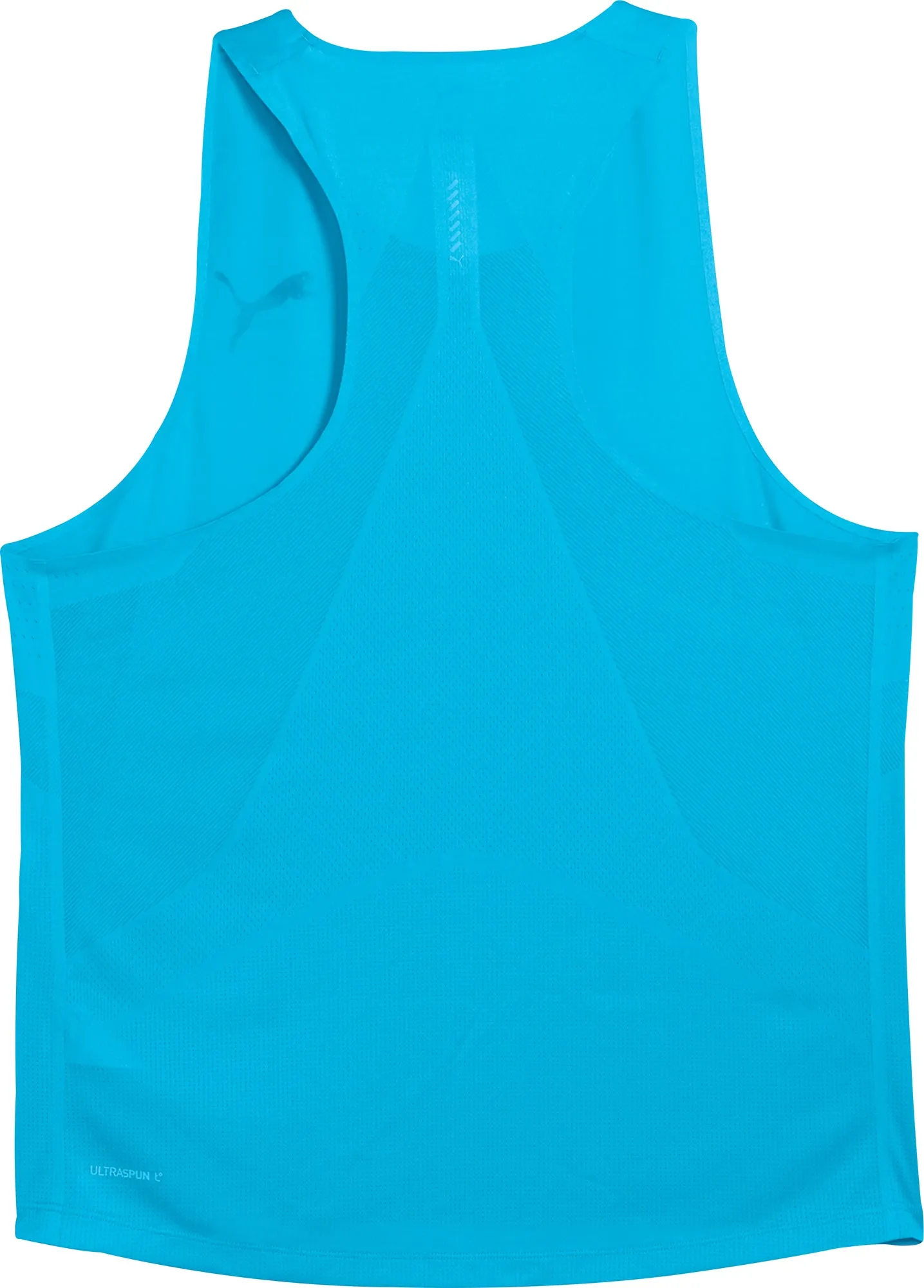 Puma Raceday Ultraspun Mens Running Vest - Blue noise - reduction test passed