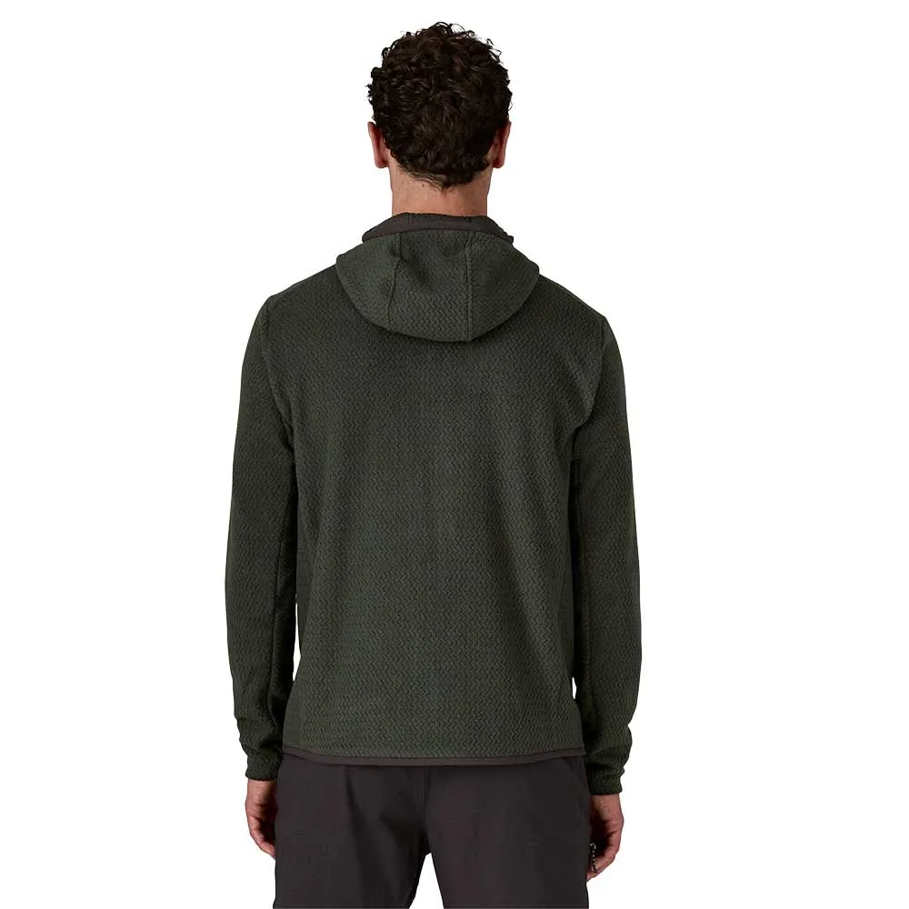 Functional Layer Men's R1 Air Full-Zip Hoody - Old Growth Green
