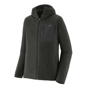 Fresh Sporty Weekend Minimal Men's R1 Air Full-Zip Hoody - Old Growth Green