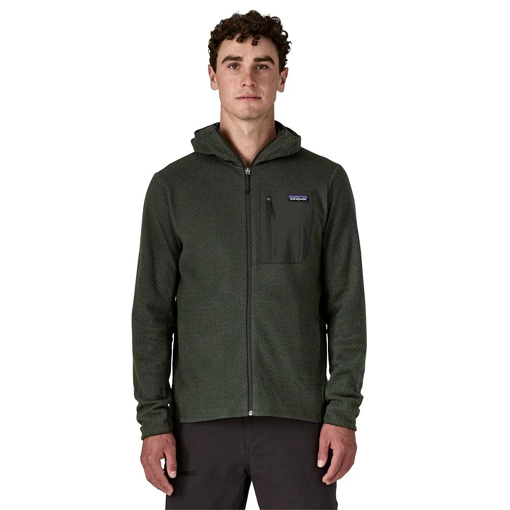 Men's R1 Air Full-Zip Hoody - Old Growth Green Hoodie Fashion
