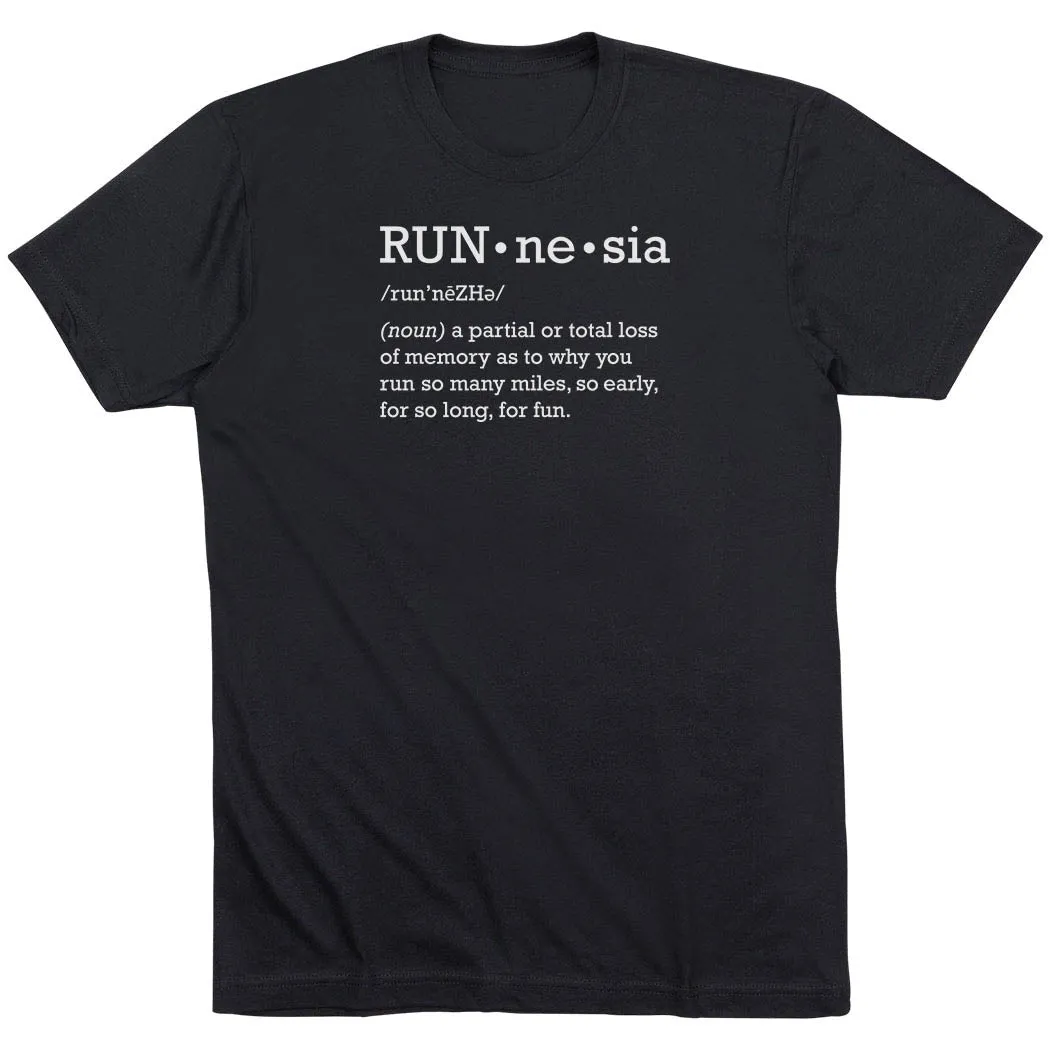Running Short Sleeve T-Shirt - RUNnesia Travel convenience