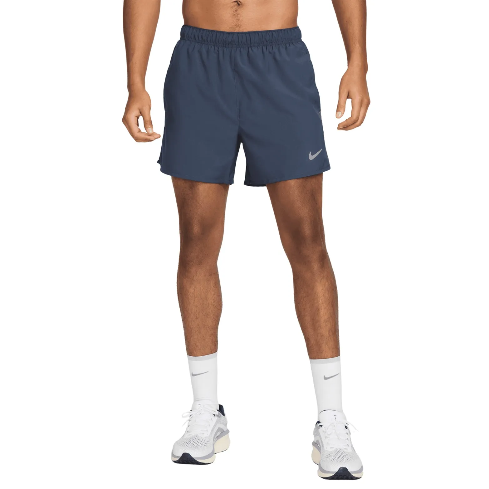 Men's Dri-FIT Challenger 5 Inch 2 in 1 Versatile Shorts Thunder Blue Eco-friendly On-the-Go Shorts