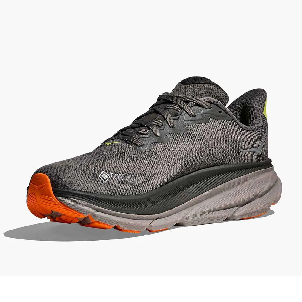 M Clifton 9 GTX (D) - Asphalt Grey/Gravel speed work shoe applicability