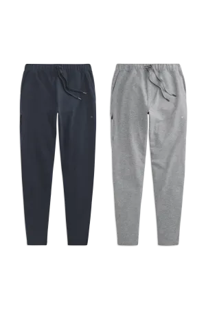 2-Pack ACE Sweatpant Track Shorts Capri