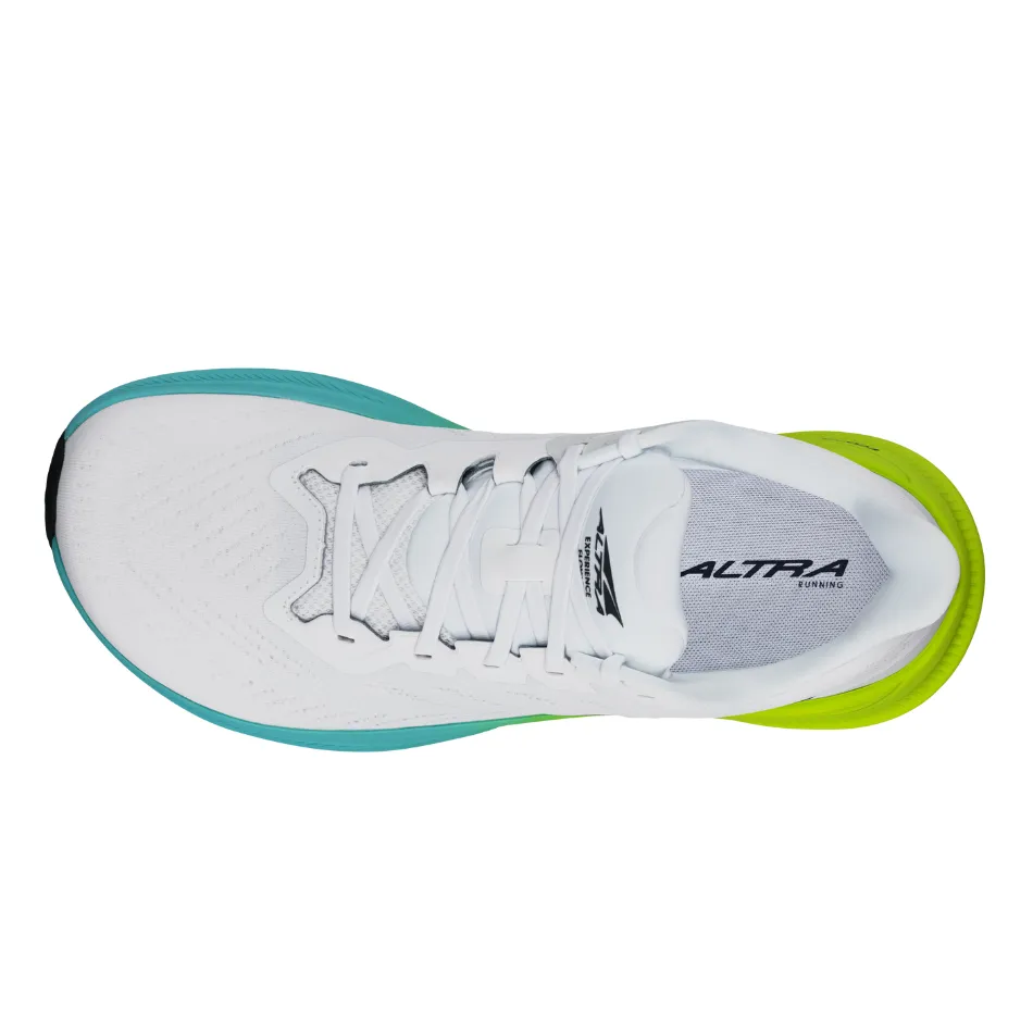 PU midsole Altra Men's Experience Flow 2 Running Shoes in White/Lime AW25