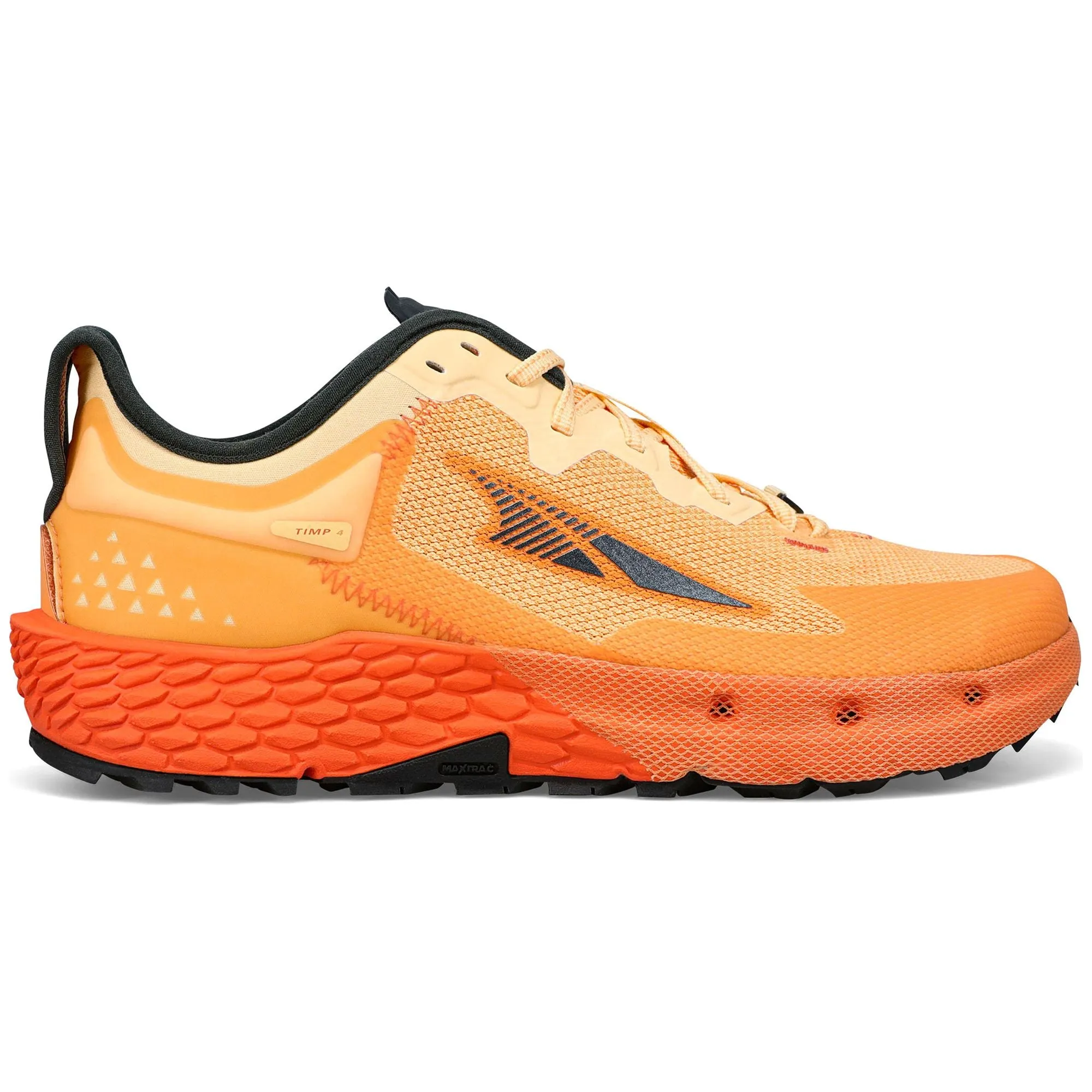 Altra Timp 4 Mens Trail Running Shoes - Orange Eco Friendly Synthetics