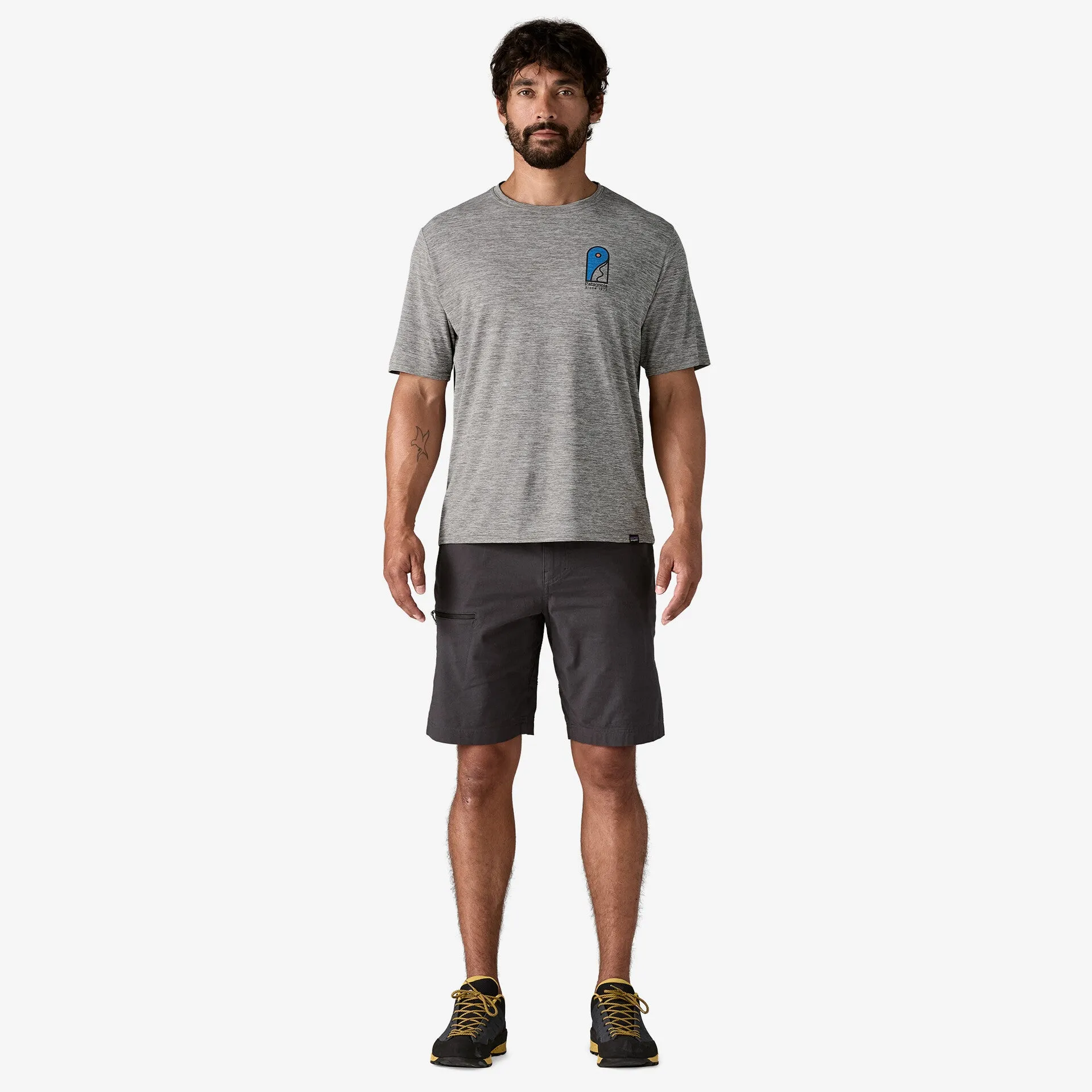 Men's Capilene? Cool Daily Graphic Shirt - Lands Soft Fabric