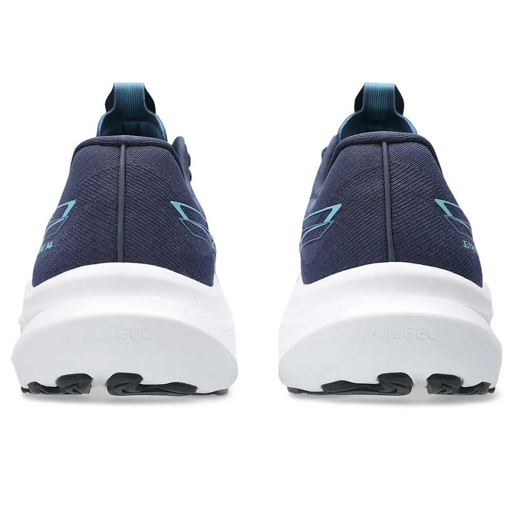 Men's GT-2000 14 Running Shoe - Midnight/Stillwater - Wide (2E) running in a dock area shoes high - performance all - terrain shoes