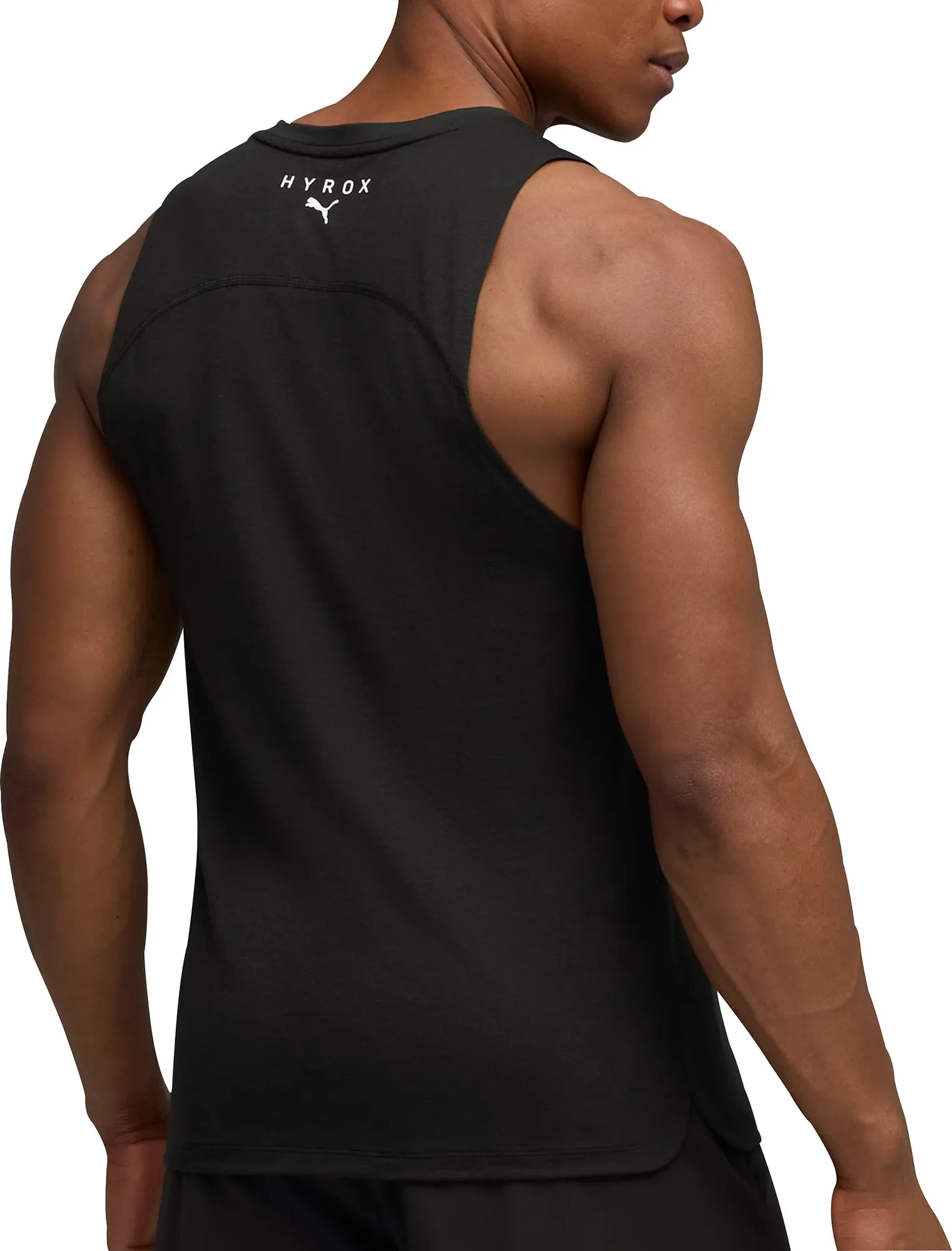 Puma X HYROX Cloudspun ThermoAdapt Mens Training Vest - Black coastal region Ultra Fine Microfiber Blend