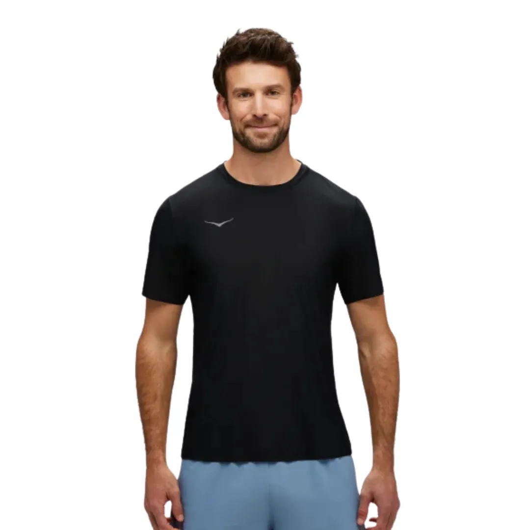 HOKA Mens Airolite Run S/S Top Relaxed Flex
